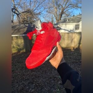 Jordan Retro 5 “Red Suede”